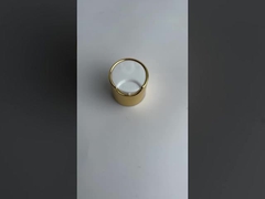 24/410 28/410 Блестящая серебряная блестящая золотая алюминиевая пластина верхняя крышка идеально подходит для бутылок для переработки